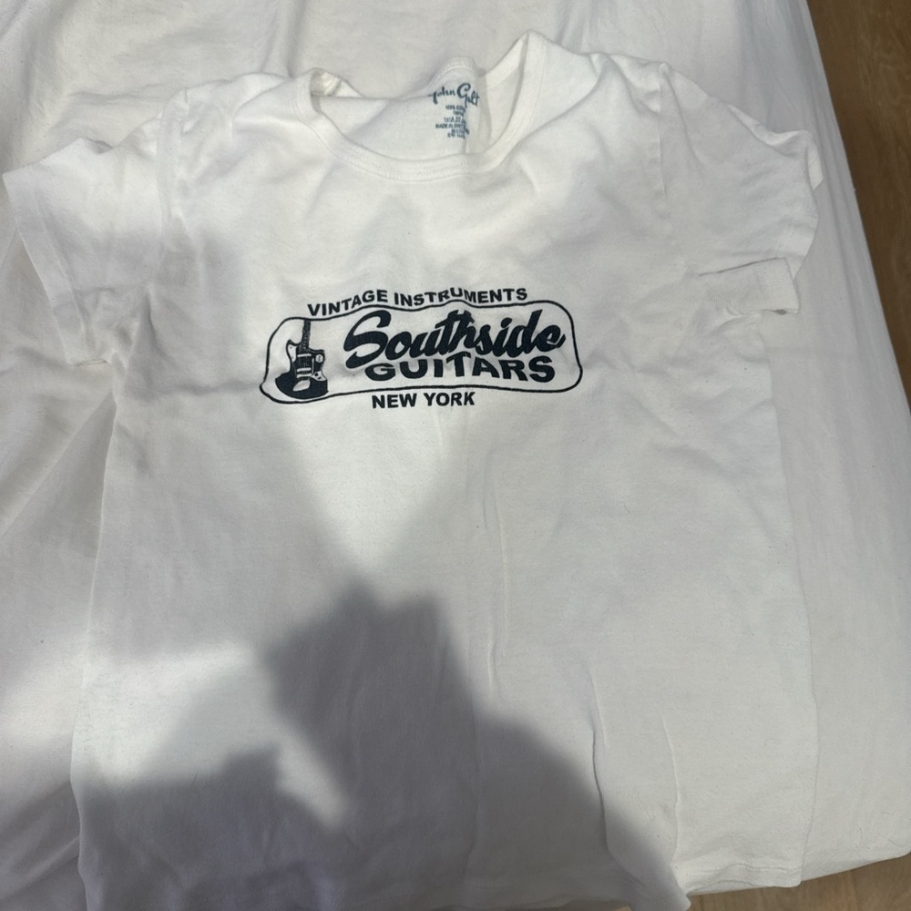 Brandy Melville White Graphic Tee